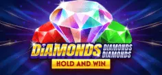 Diamonds Diamonds Diamonds Hold and Win game tile