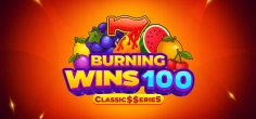 Burning Wins 100: Classic$$erieS game tile