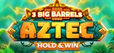 3 Big Barrels Aztec game tile