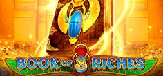 Book of 8 Riches game tile
