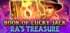 Book Of Lucky Jack - Ra’s Treasure game tile