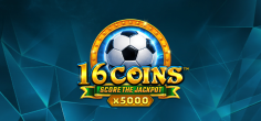 16 Coins x5000 Score the Jackpot game tile
