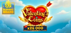 Valentine's Coins Burning Board game tile