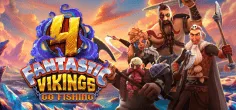 4 Fantastic Vikings Go Fishing game tile
