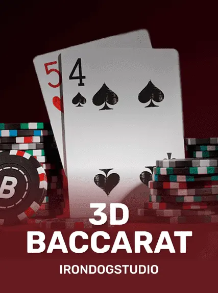 3D Baccarat game tile
