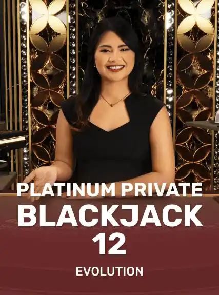 Platinum Private Blackjack 12 game tile