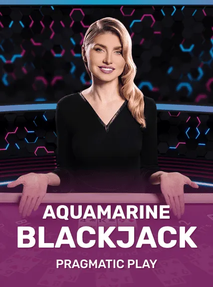 Aquamarine Blackjack game tile