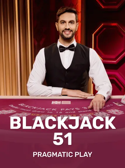 Blackjack 51 game tile