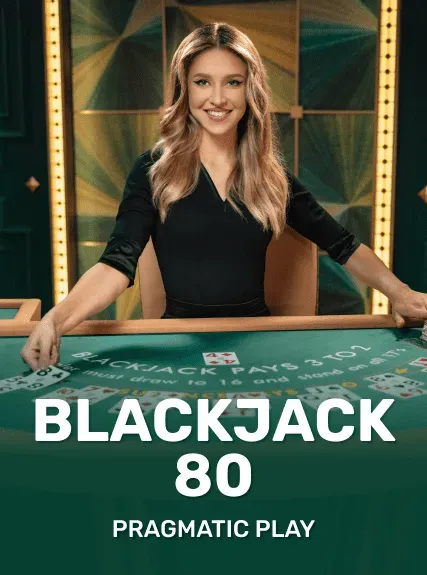Blackjack 80 game tile