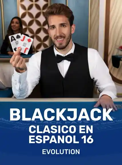 Blackjack Clasico en Español 16 game tile