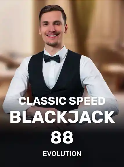 Classic Speed Blackjack 88 game tile