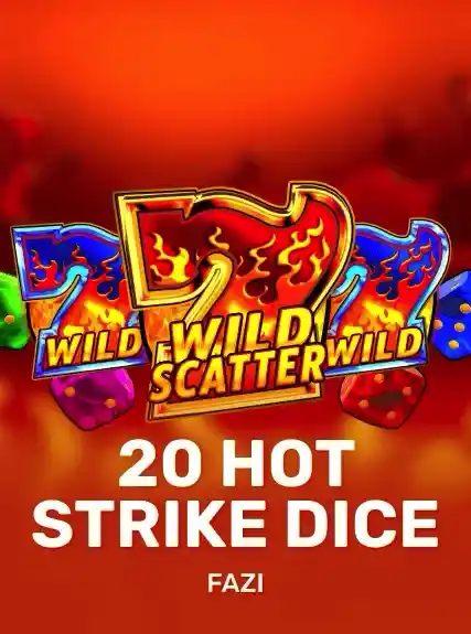 20 Hot Strike Dice game tile