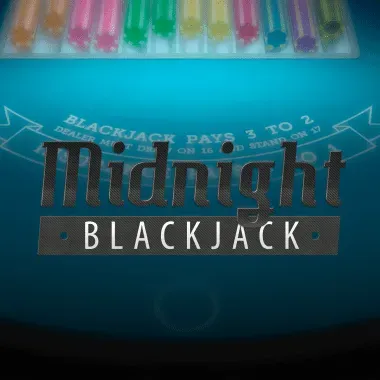Midnight Blackjack game tile