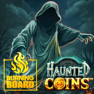 Haunted Coins Burning Board game tile