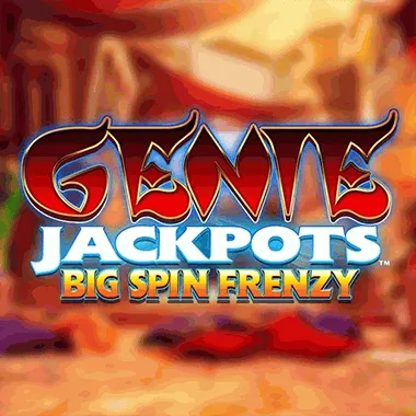 Genie Jackpots Big Spin Frenzy game tile
