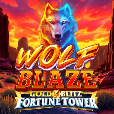 Wolf Blaze Gold Blitz Fortune Tower game tile
