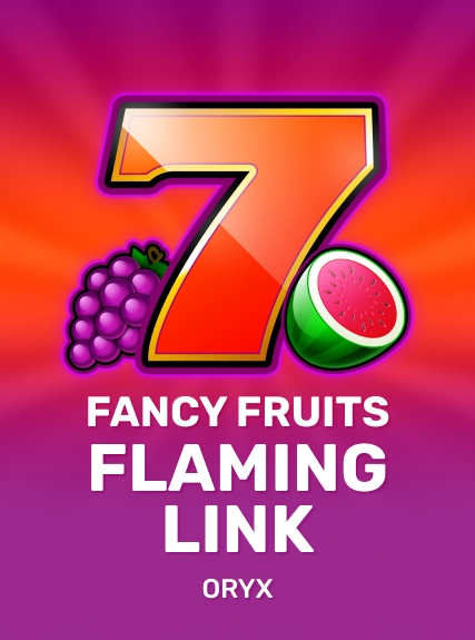 Fancy Fruits Flaming Link game tile