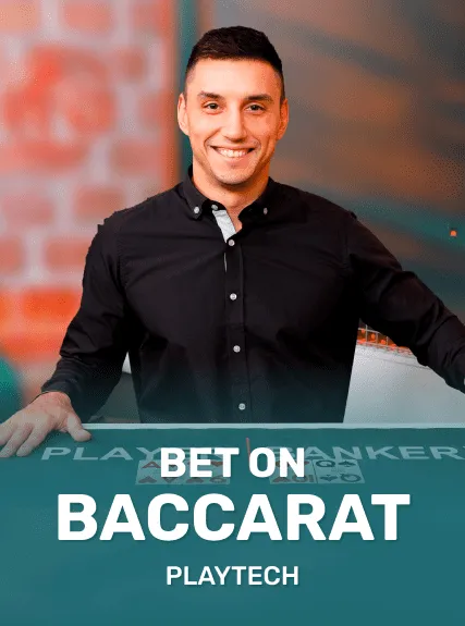 Bet on Baccarat game tile