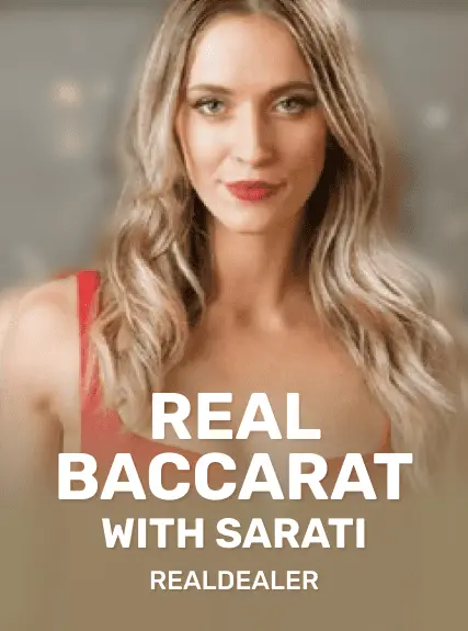 Real Baccarat with Sarati game tile