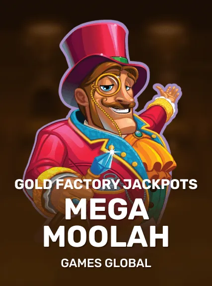 Gold Factory Jackpots Mega Moolah game tile