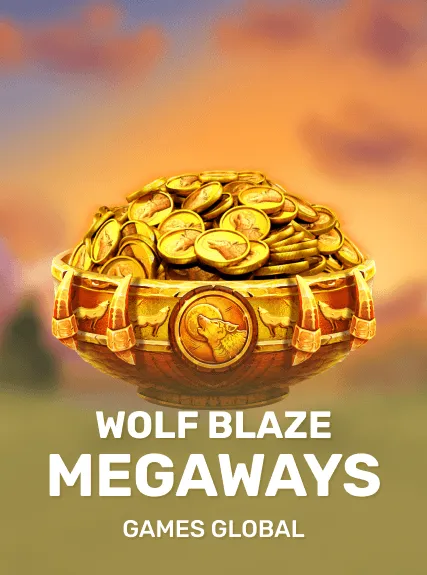 Wolf Blaze Megaways game tile