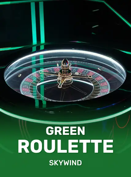 Green Roulette game tile