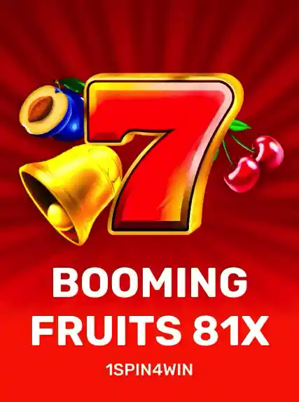 Booming Fruits 81x game tile