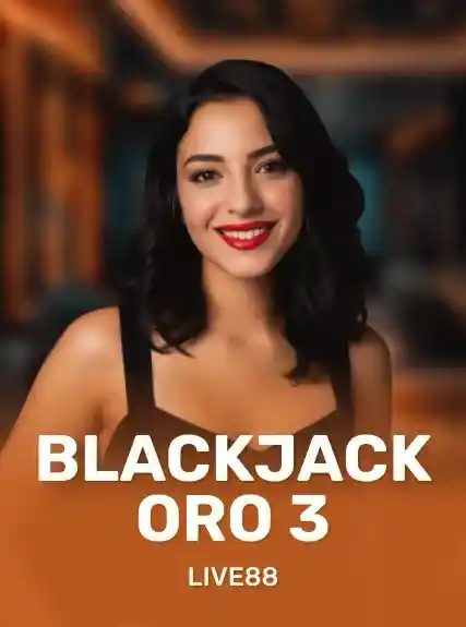 Blackjack Oro 3 game tile