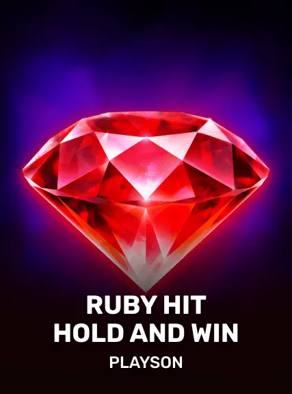 Ruby Hit: Hold and Win game tile