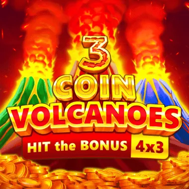 3 Coin Volcanoes game tile