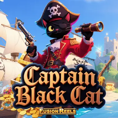 Captain Black Cat Fusion Reels game tile