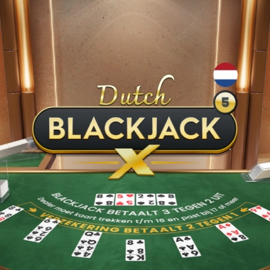 Dutch BlackjackX 5 game tile