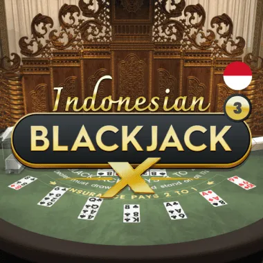 Indonesian BlackjackX 3 game tile