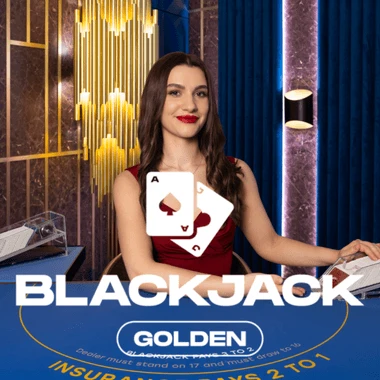 Golden Blackjack game tile
