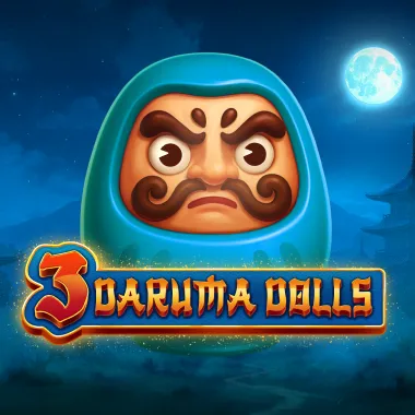 3 Daruma Dolls