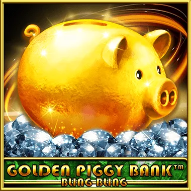 Golden Piggy Bank - Bling Bling