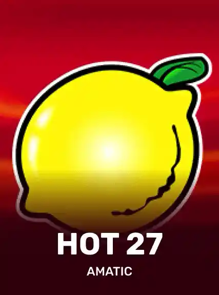 Hot 27 game tile