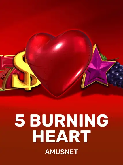 5 Burning Heart game tile