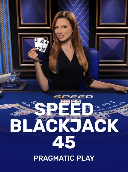 Speed Blackjack 45 game tile