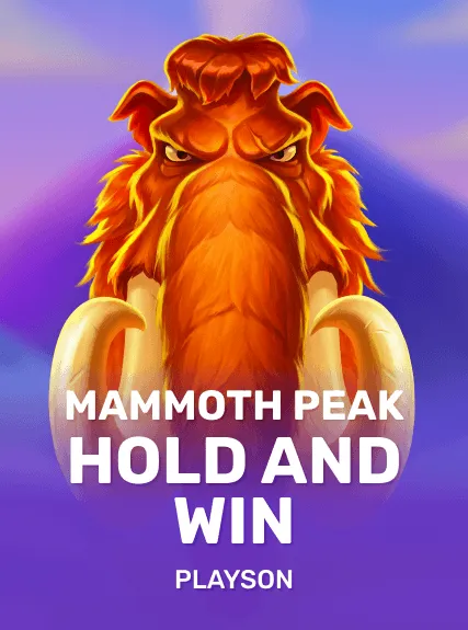 Mammoth Peak: Hold and Win game tile