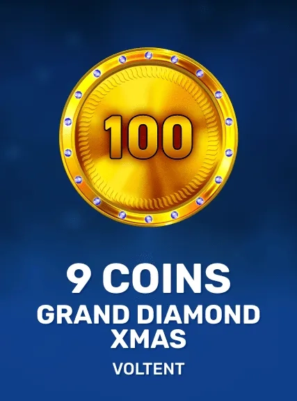 9 Coins Grand Diamond Xmas game tile