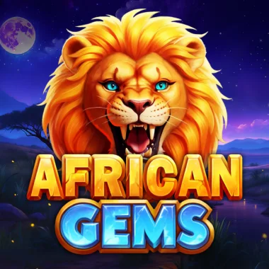 African Gems Hold and Spin game tile