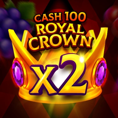 Cash 100 Royal Crown game tile