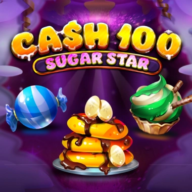 Cash 100 Sugar Star game tile