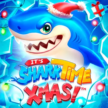 It's Shark Time! Xmas game tile