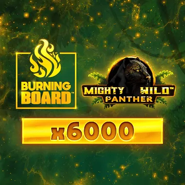 Mighty Wild: Panther Gold Burning Board game tile